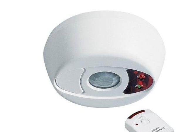 Pentatech DA02, Passiv Infrarød (PIR) føler, Trådløs, 100 dB, Tak, Hvit, 2,5 m