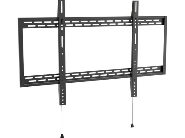 VivoLink Wall Mount Slim XL - Brakett - for flatpanel - stål - finteksturert svart - skjermstørrelse: 60"-100" - veggmonterbar