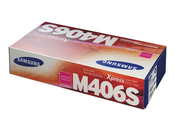 Samsung CLT-M406S, 1000 sivua, Magenta, 1 kpl