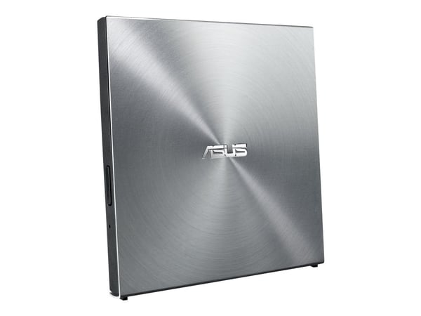 ASUS SDRW-08U5S-U - Platestasjon - DVD±RW (±R DL) / DVD-RAM - 8x/8x/5x - USB 2.0 - ekstern - sølv