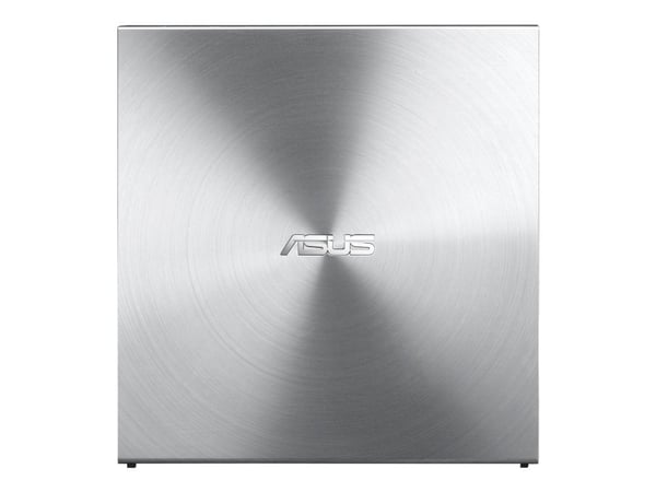 ASUS SDRW-08U5S-U - Platestasjon - DVD±RW (±R DL) / DVD-RAM - 8x/8x/5x - USB 2.0 - ekstern - sølv