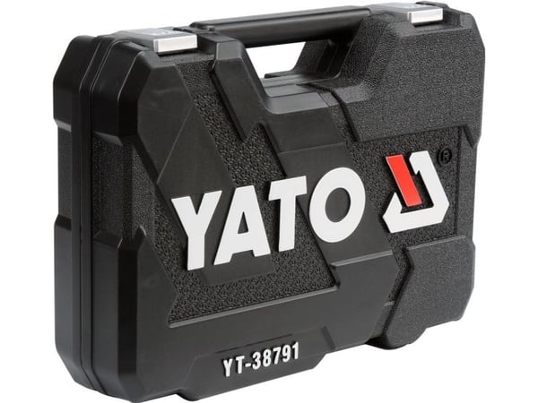 Yato YT-38791, Pipenøkkelsett, Sort, Rød, Rustfritt stål, Kromvanadiumstål, 7,4 kg, 1/4, 1/2", 10,11,12,13,14,15,16,17,18,19,20,21,22,24,27,30,32 mm