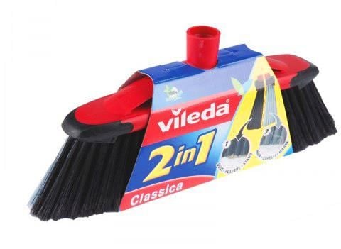 Vileda 141256, Innendørs/utendørs, Grå, Hard bust, Polypropylen (PP), 325 mm, 70 mm