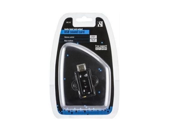 DELTACO UAC-03 - Äänikortti - USB