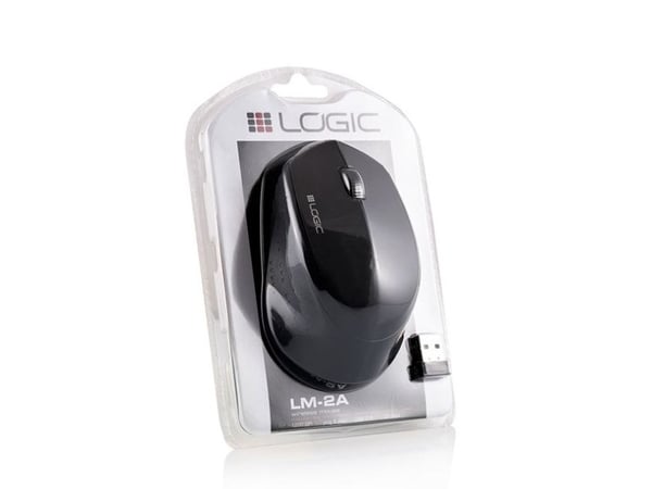 Logic LM-2A, Optisk, RF trådløst, 1200 dpi, Lajittelu