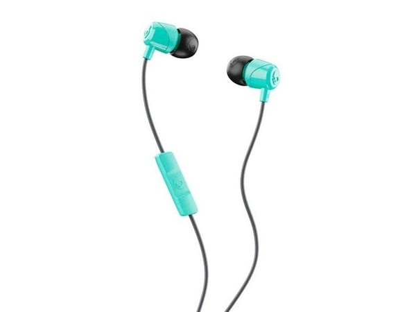 Skullcandy Jib - Ørepropper med mikrofon - i øret - kablet - 3,5 mm jakk - lydisolerende - Miami, svart