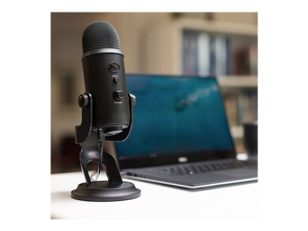 Blå Yeti USB Svart