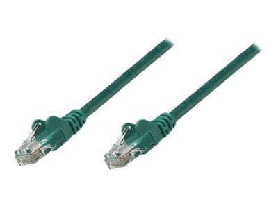 Intellinet Network Patch Cable, Cat6, 7.5m, vihreä, CCA, U/UTP, PVC, RJ45, kullatut koskettimet, Snagless, Booted, Lifetime Warranty, Polybag - Pat...
