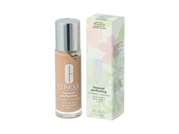 Clinique Beyond Perfecting Foundation + Concealer, Pullo, Nestemäinen, Beige, CN 28, Ivory, Vaalea iho