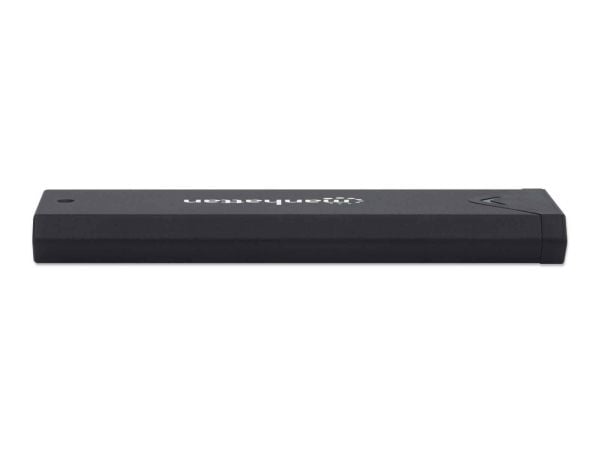 Manhattan 130530, SSD-kabinett, M.2, M.2, 10 Gbit/s, USB-tilkobling, Sort