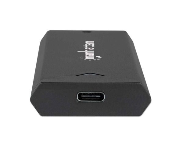 Manhattan 130530, SSD-kabinett, M.2, M.2, 10 Gbit/s, USB-tilkobling, Sort