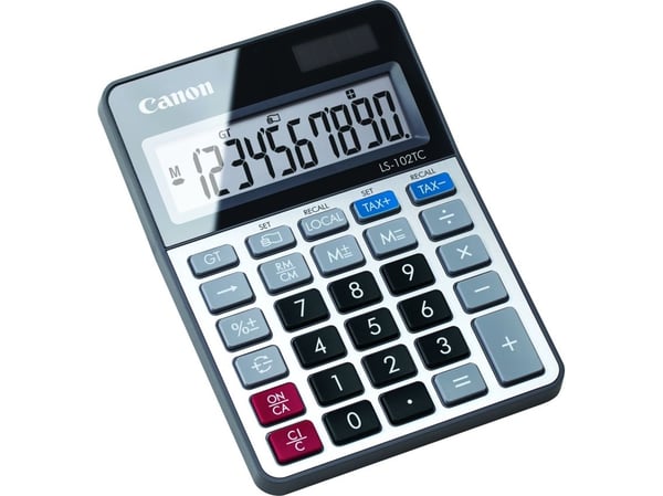 Canon LS-102TC - Skrivbordskalkylator