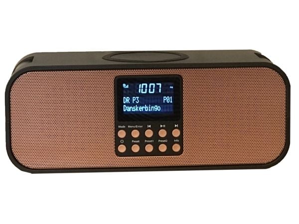 Scansonic PA8001 DAB+ radio med trådløs oplader