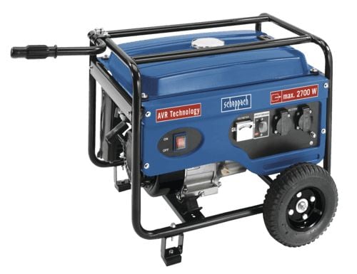 Scheppach SG3100, 2500 W, 230 V, 15 l, Bensin, 2700 W, 196 cm³