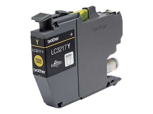 Brother LC3217Y, 550 sivua, 1 kpl, Kertapakkaus
