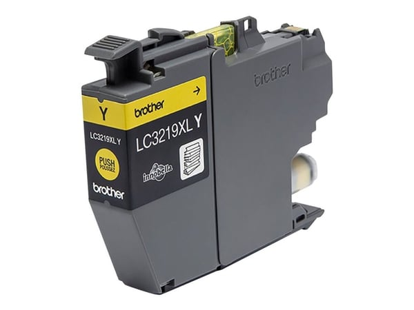 Brother LC3219XLY - XL - gul - original - blister - blekkpatron - for Brother MFC-J5335DW, MFC-J5730DW, MFC-J5930DW, MFC-J6935DW