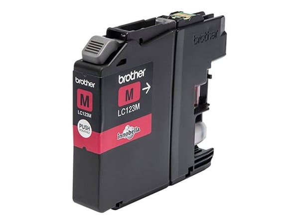 Brother LC123MBP, 600 sivua, 1 kpl, Kertapakkaus