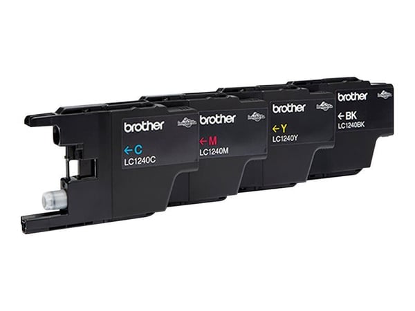 Brother LC1240RBWBPDR, 600 sivua, 3 kpl, Monipakkaus