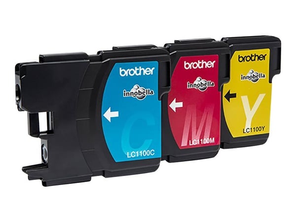 Brother LC1100RBWBP, 325 sivua, 3 kpl, Monipakkaus