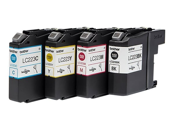 Brother LC3217 Value Pack - 4-pack - svart, gul, cyan, magenta - original - bläckpatron - för Brother MFC-J5335DW, MFC-J5730DW, MFC-J5930DW, MFC-J6...