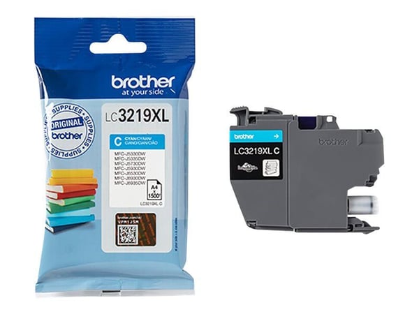 Brother LC3219XLC, 1500 sivua, 1 kpl, Kertapakkaus