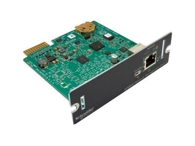 APC Network Management Card 3 with PowerChute Network Shutdown - Adapter for fjernstyrt administrasjon - 1GbE - 1000Base-T - for P/N: SMT1000RM1U, ...
