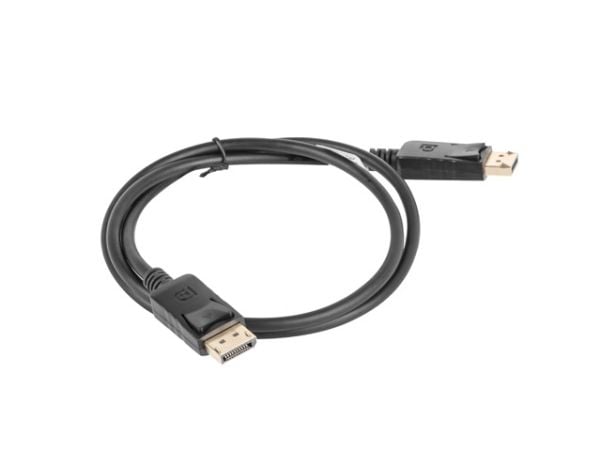 Kabel Lanberg DisplayPort - DisplayPort 1m czarny (CA-DPDP-10CC-0010-BK)