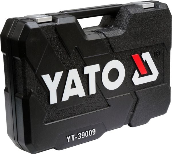 Yato YT-39009, Svart, Metallisk, Röd, Gul, 5 kg, 68 verktyg