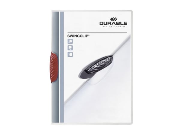 Durable Duraswing Job, Musta, Polypropeeni (PP), Matta, 30 arkkia, A4