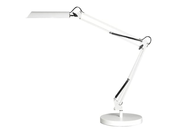 Unilux Swingo - Skrivebordslampe - LED - 9 W - 3000 K - hvit