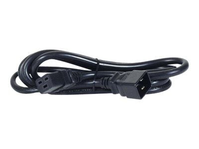 APC - Strømkabel - IEC 60320 C19 til IEC 60320 C20 - 4,57 m - lajittelu - P/N: SMT2200I-AR, SMT2200R2I-AR, SMT3000I-AR, SMT3000R2I-AR, SRT1500XLI, ...