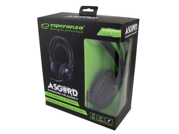 Esperanza stereo gaming-headset med mikrofon ASGARD