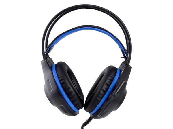 Esperanza gaming-hodetelefoner med mikrofon DEATHSTRIKE blå (on-ear)