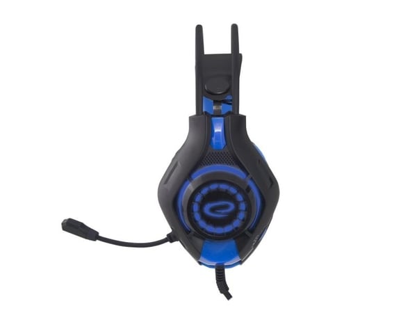 Esperanza gaming-hodetelefoner med mikrofon DEATHSTRIKE blå (on-ear)