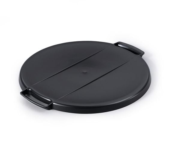 Låg Durable Durabin LID Round 40L sort