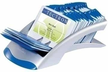 Durable VISIFIX desk, 200 korttia, Hopea, 72 x 104 mm, 245 mm, 67 mm, 131 mm
