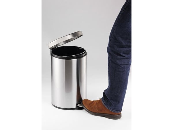 Durable 340123, 12 L, Pyöreä, Ruostumaton teräs, Ruostumaton teräs, Poljin, Ruostumaton teräs