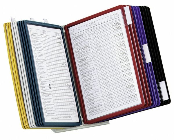 Durable 5684-10, Bordstativ, Grå, Plast, Stål, A4, 190 mm, 165 mm