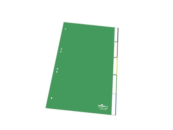 Slitesterk Register A4 hoch, 5-tlg., 21,5 cm, 29,7 cm