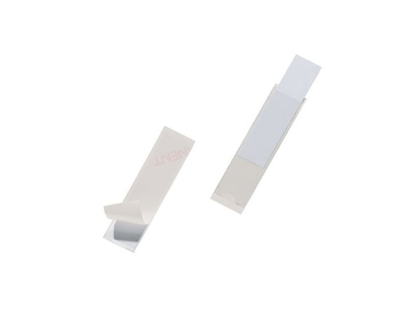 Durable Pocketfix, Gjennomsiktig, Rektangel, Polypropylen (PP), 22 mm, 81 mm, 10 stykker