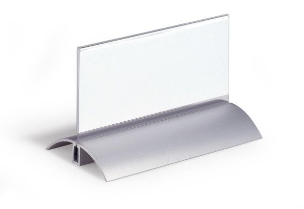Durable 820119, Akryl, Aluminium, Sølv, Gjennomsiktig, Monokromatisk, Rektangel, Polen, 395,8 g