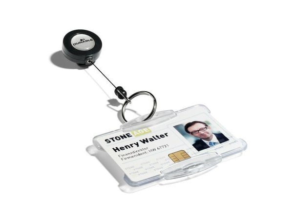 Durable 822258, Uttrekkbar merkesnelle, Kull, 10 stykker, 85 cm