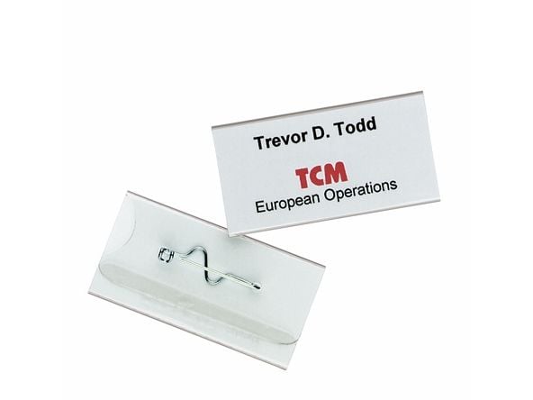 Durable 8606-19, Plast, Transparent, 30 mm, 60 mm, 10 styck