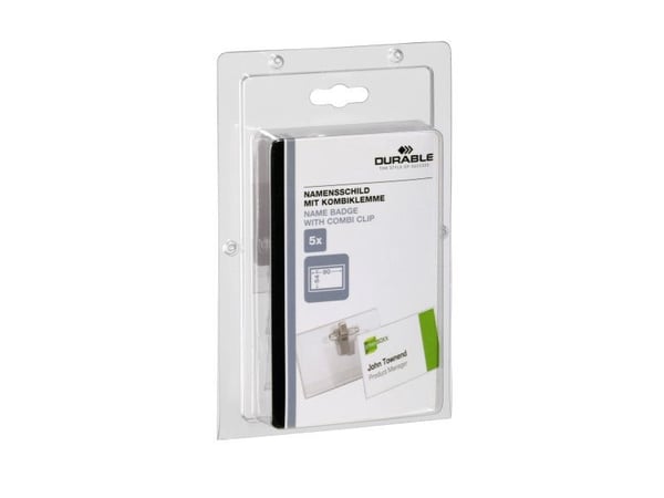 Durable 861019, Läpinäkyvä, 5 kpl
