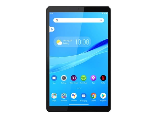 Lenovo Smart Tab M8 ZA5C - Tablet - Android 9.0 (Pie) - 32 GB Embedded Multi-Chip Package - 8" IPS (1280 x 800) - microSD-spor - jerngrå