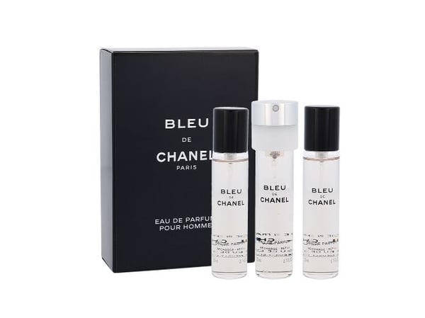 CHANEL Bleu De, Herre, 3 stk, Eau de parfum, 20 ml, 20 ml, 20 ml