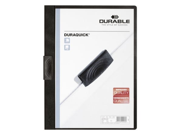 Durable 227003, Rød, Plast, 20 ark, A4, 1 stykker