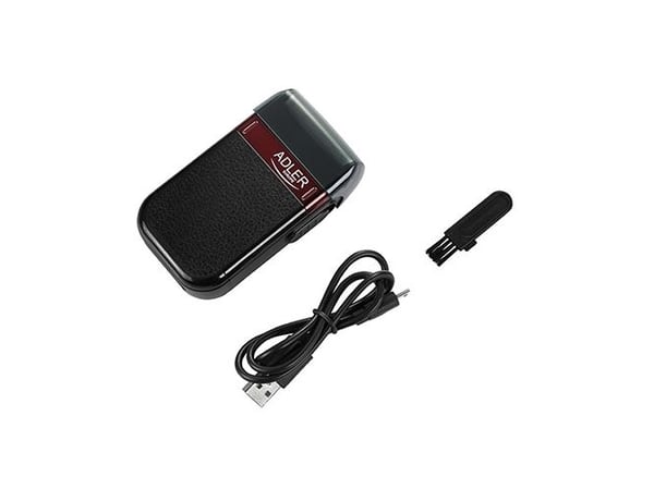 Adler AD 2923, Barberingsmaskin, Sort, lysbildeviser, Batteri, Innebygd batteri, 45 min