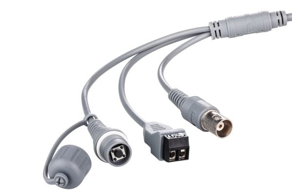 ABUS HDCC65550, Overvåkningskamera, Inne & Ute, Tak, Hvit, Kuppel, Metall