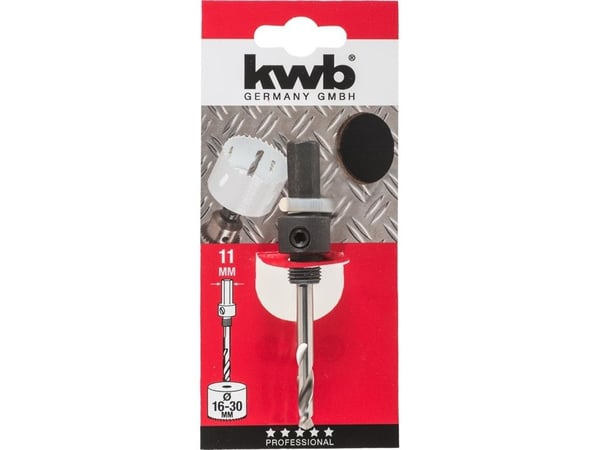 kwb 1598400, Drill, Høyrehåndsrotasjon, 1,6 cm, 30 mm, Metall, 1,1 cm